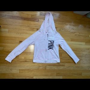 PINK Zip- Up Sweatshirt